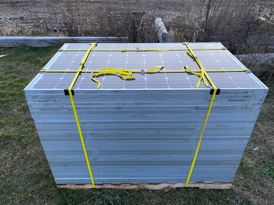 30 x Solarworld 230 watt (used) panels - 6.9kw - Wise Grid 